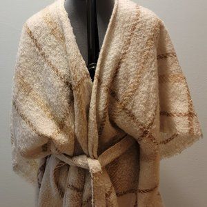 Liz Claiborne Sweater Shawl with Tie